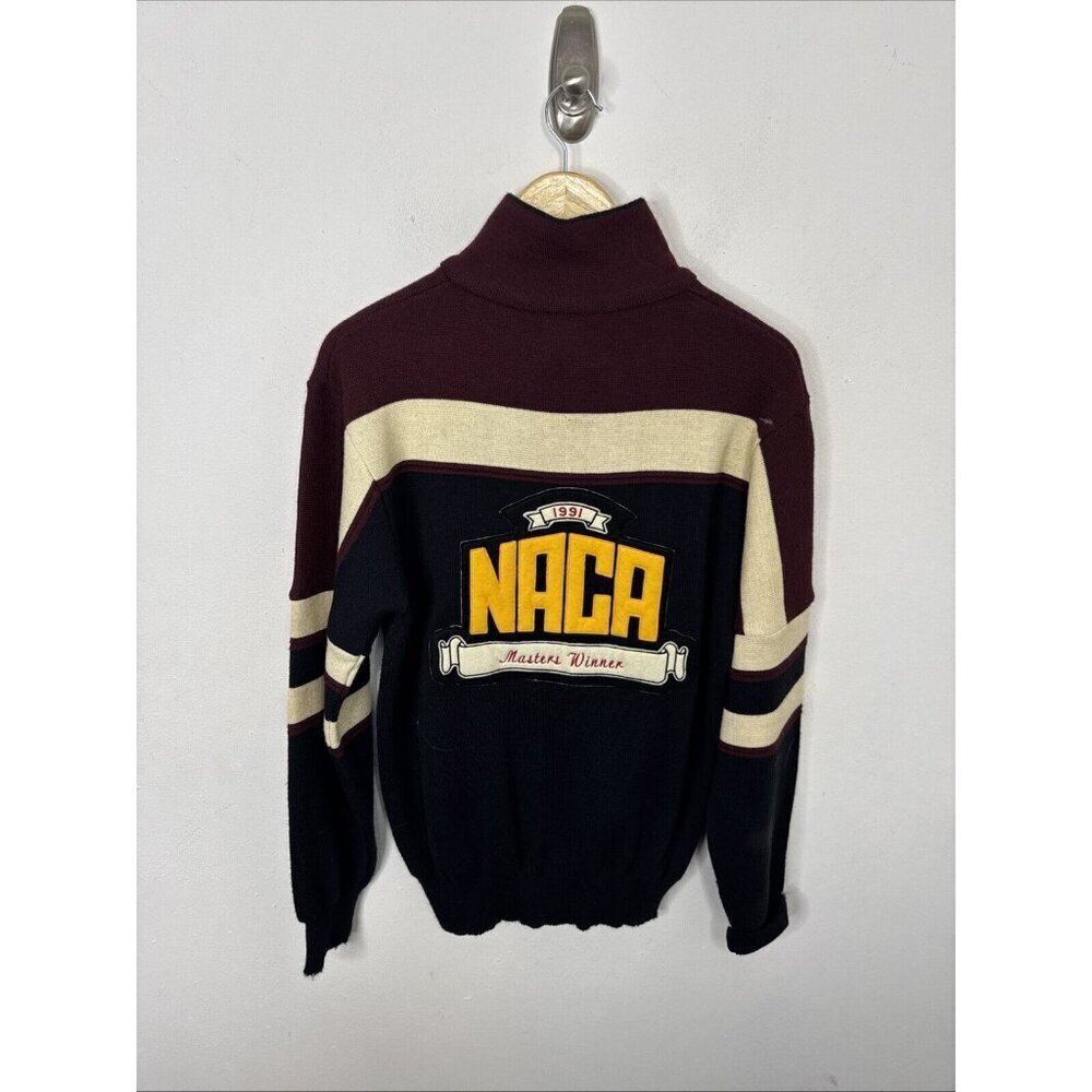 Vintage Northern Alberta‎ Curling Association NACA Men L Sweater Masters Winner